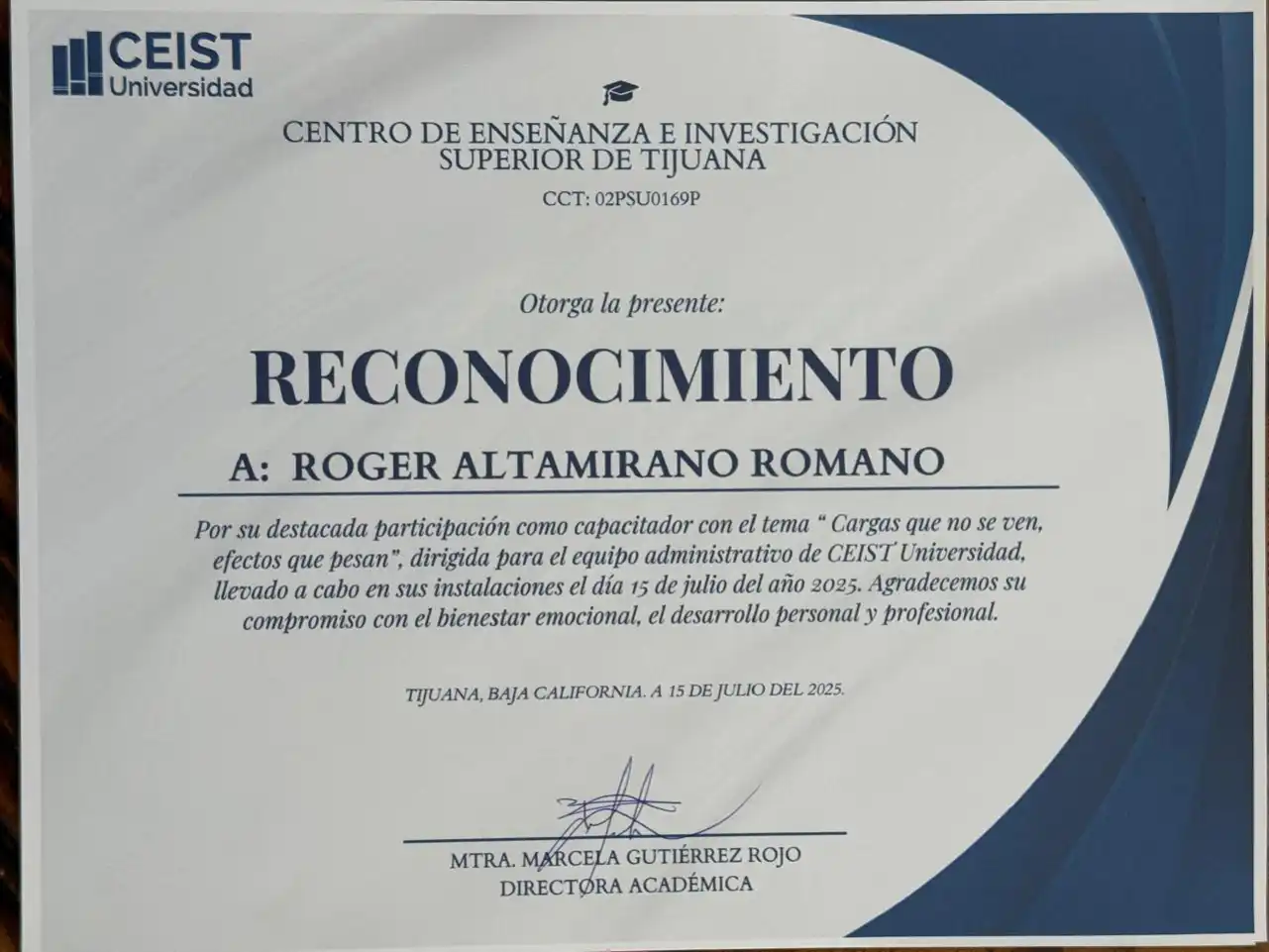 Consultorio psicólogo Altamirano Roger - Galería